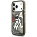 Karl Lagerfeld Liquid Glitter Choupette Logo MagSafe Case for iPhone 17 Pro - Black - Cell phone cases