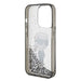 Karl Lagerfeld Liquid Glitter Ikonik case for iPhone 15 Pro Max - transparent - Cell phone cases and covers<<<HurtelXML