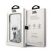 Karl Lagerfeld Liquid Glitter Ikonik case for iPhone 15 Pro Max - transparent - Cell phone cases and covers<<<HurtelXML