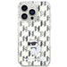 Karl Lagerfeld Monogram Choupette case for iPhone 15 Pro - transparent - Cell phone cases and covers<<<HurtelXML