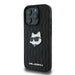 Karl Lagerfeld Monogram Choupette Head Pin iPhone 16 Pro Case - Black - Cell phone cases and covers<<<HurtelXML