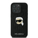 Karl Lagerfeld Monogram Karl Head Pin Case for iPhone 16 Pro 6.3’’ Black - Cell phone cases and covers<<<HurtelXML