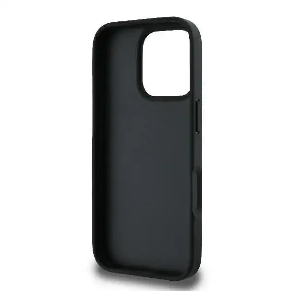 Karl Lagerfeld Monogram Karl Head Pin Case for iPhone 16 Pro 6.3’’ Black - Cell phone cases and covers<<<HurtelXML