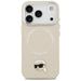 Karl Lagerfeld Karl Pin MagSafe Case for iPhone 17 Pro - Beige - Cell phone cases and covers<<<HurtelXML