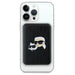 Karl Lagerfeld Powerbank inductive KLPB5FPGKSKCHK 16W 5000mAh black/black Karl&Choupette Head Pin MagSafe