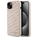 Karl Lagerfeld Quilted K Pattern case for iPhone 15 - pink - Cell phone cases and covers<<<HurtelXML