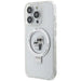 Karl Lagerfeld Ring Stand Karl&Choupette MagSafe case for iPhone 14 Pro Max - white - Cell phone cases