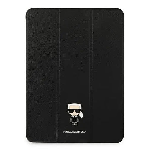 Karl Lagerfeld Saffiano Ikonic Karl Case for iPad 11’’ Pro 2021 - Black - Cell phone cases and covers<<<HurtelXML