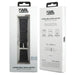 Karl Lagerfeld Saffiano Monogram strap for Apple Watch 42/44/45/49mm - black - Other cell phone equipment<<<HurtelXML