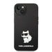 Karl Lagerfeld Silicone Choupette case for iPhone 14 Plus - black - Cell phone cases and covers<<<HurtelXML
