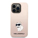 Karl Lagerfeld Silicone Choupette case for iPhone 14 Pro Max - pink - Cell phone cases and covers<<<HurtelXML
