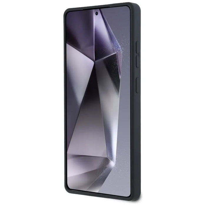 Karl Lagerfeld Silicone Double Heads And Circle MagSafe Samsung Galaxy S25 Ultra case black - Cell phone cases