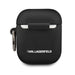 Karl Lagerfeld Silicone Ikonik Case for AirPods 1/2 - Black - Cell phone cases and covers<<<HurtelXML