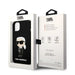 Karl Lagerfeld Silicone Ikonik case for iPhone 14 Plus - black - Cell phone cases and covers<<<HurtelXML