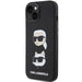 Karl Lagerfeld Silicone Karl&Choupette Head case for iPhone 15 Plus / 14 Plus - black - Cell phone cases