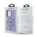 Karl Lagerfeld Silicone Karl&Choupette Heads Ring MagSafe Case for iPhone 14 Pro Max - Purple - Cell phone cases