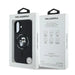 Karl Lagerfeld Silicone Karl&Choupette Heads Ring MagSafe Case for iPhone 16 Plus - Black - Cell phone cases