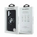 Karl Lagerfeld Silicone Karl&Choupette Heads Ring MagSafe iPhone 16 Case - Black - Cell phone cases