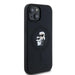 Karl Lagerfeld Silicone Karl&Choupette MagSafe case for iPhone 15 / 14 / 13 - black - Cell phone cases