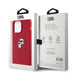 Karl Lagerfeld Silicone Karl&Choupette Ring MagSafe case for iPhone 15 Pro Max - red - Cell phone cases
