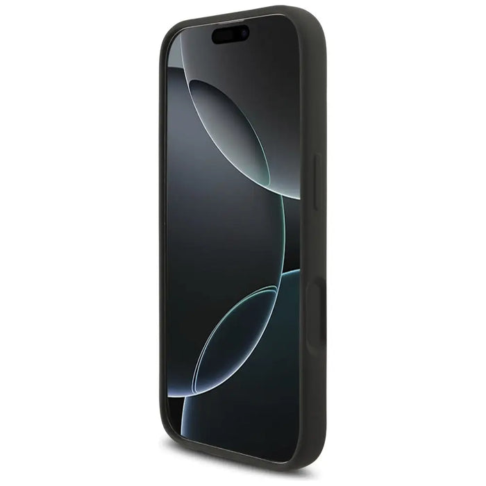 Karl Lagerfeld Silicone Karl&Choupette Ring MagSafe Case for iPhone 17 - Black - Cell phone cases and covers<<<HurtelXML