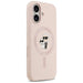 Karl Lagerfeld Silicone Karl&Choupette Ring MagSafe Case for iPhone 17 - Pink - Cell phone cases and covers<<<HurtelXML