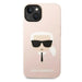 Karl Lagerfeld Silicone Karl`s Head Case for iPhone 14 / 15 / 13 6.1’’ - pink - Cell phone cases and covers<<<HurtelXML