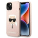 Karl Lagerfeld Silicone Karl`s Head Case for iPhone 14 / 15 / 13 6.1’’ - pink - Cell phone cases and covers<<<HurtelXML