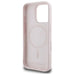 Karl Lagerfeld Silicone Nauble Heads Print MagSafe Case for iPhone 16 Pro Max - Pink - Cell phone cases