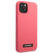 Karl Lagerfeld Silicone Plaque Case for iPhone 13 mini - Fuchsia - Cell phone cases and covers<<<HurtelXML