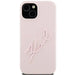 Karl Lagerfeld Silicone Karl Script case for iPhone 15 - pink - Cell phone cases and covers<<<HurtelXML
