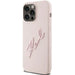 Karl Lagerfeld Silicone Karl Script case for iPhone 15 Pro Max - pink - Cell phone cases and covers<<<HurtelXML