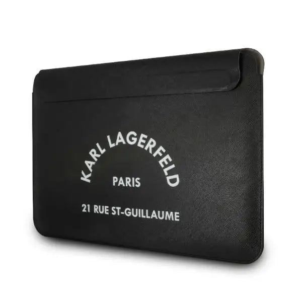 Karl Lagerfeld Sleeve KLCS133RSGSFBK 13’’ black/black Saffiano RSG - Laptop bags<<<HurtelXML