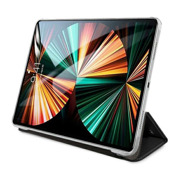 Karl Lagerfeld Saffiano Ikonic Karl Case for iPad 11" Pro 2021 - Black