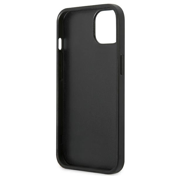 Karl Lagerfeld KLHCP13SSFMP2DG iPhone 13 mini 5,4 "hardcase silver / silver Saffiano Plaque