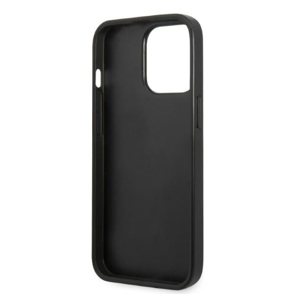 Karl Lagerfeld Monogram Plaque Case for iPhone 13 Pro Max - Black
