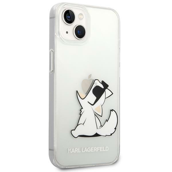 Karl Lagerfeld KLHCP14MCFNRC iPhone 14 Plus 6.7 "hardcase clear / transparent Choupette Fun