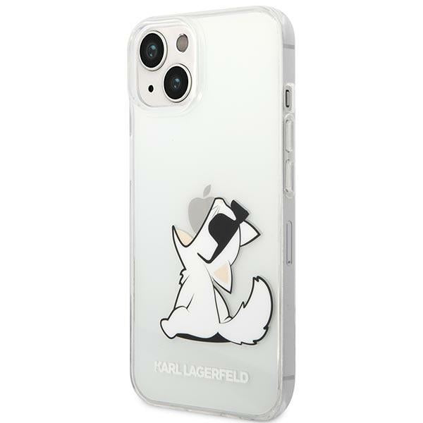 Karl Lagerfeld KLHCP14MCFNRC iPhone 14 Plus 6.7 "hardcase clear / transparent Choupette Fun