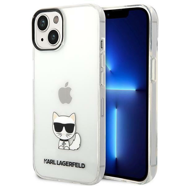 Karl Lagerfeld KLHCP14MCTTR iPhone 14 Plus 6.7 &quot;hardcase clear / transparent Choupette Body