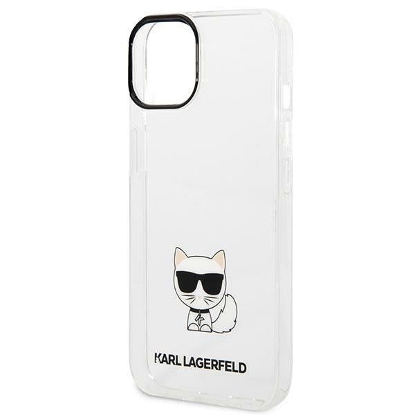 Karl Lagerfeld KLHCP14MCTTR iPhone 14 Plus 6.7 &quot;hardcase clear / transparent Choupette Body