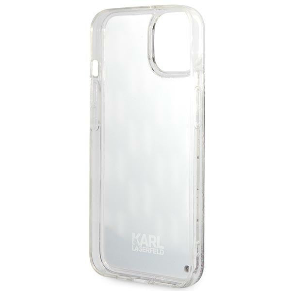 Karl Lagerfeld KLHCP14SLMNMK iPhone 14 6.1 "hardcase black / black Liquid Glitter Monogram