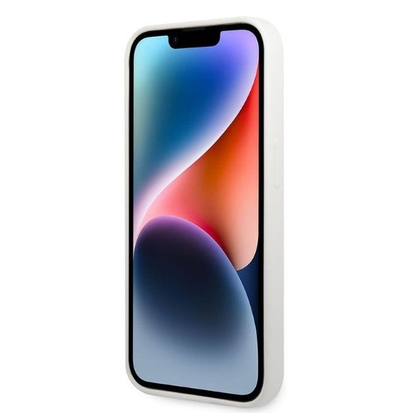 Karl Lagerfeld KLHCP14LSNCHBCH iPhone 14 Pro 6.1" hardcase white/white Silicone Choupette