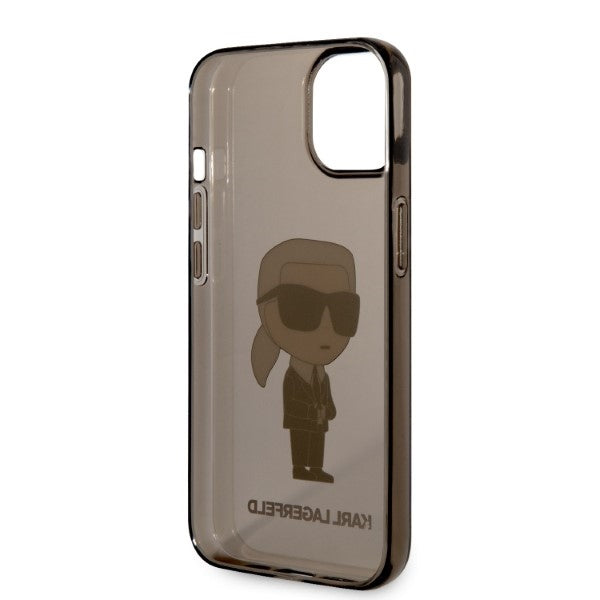 Karl Lagerfeld Ikonik Karl case for iPhone 14 Plus - black