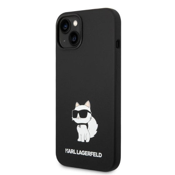 Karl Lagerfeld Silicone Choupette case for iPhone 14 Plus - black
