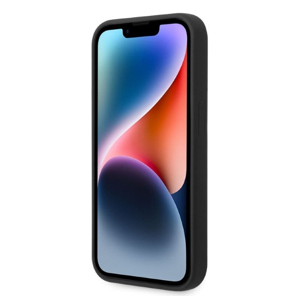 Karl Lagerfeld Silicone Ikonik MagSafe case for iPhone 14 Pro - black