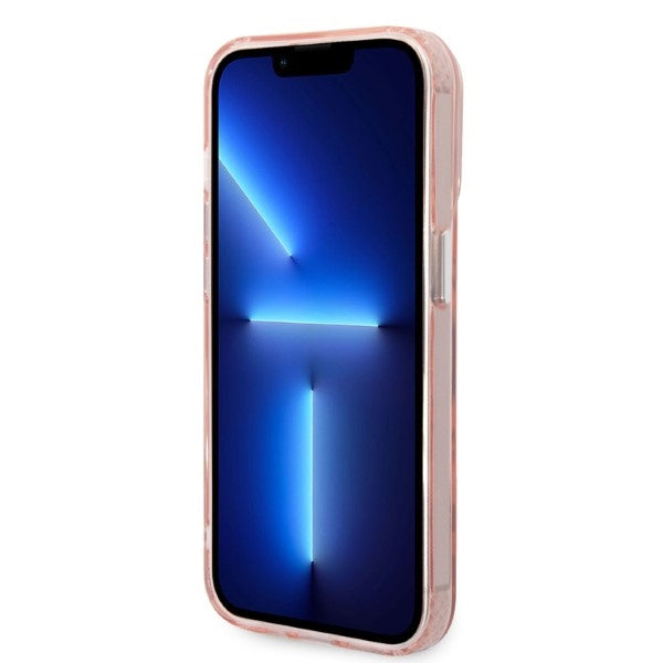 Karl Lagerfeld Iconic Karl&Choupette MagSafe case for iPhone 14 Pro Max - pink