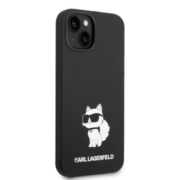 Karl Lagerfeld KLHMP14MSNCHBCK iPhone 14 Plus 6.7" hardcase black/black Silicone Choupette MagSafe