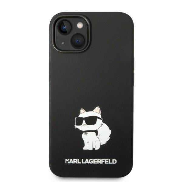 Karl Lagerfeld KLHMP14MSNCHBCK iPhone 14 Plus 6.7" hardcase black/black Silicone Choupette MagSafe