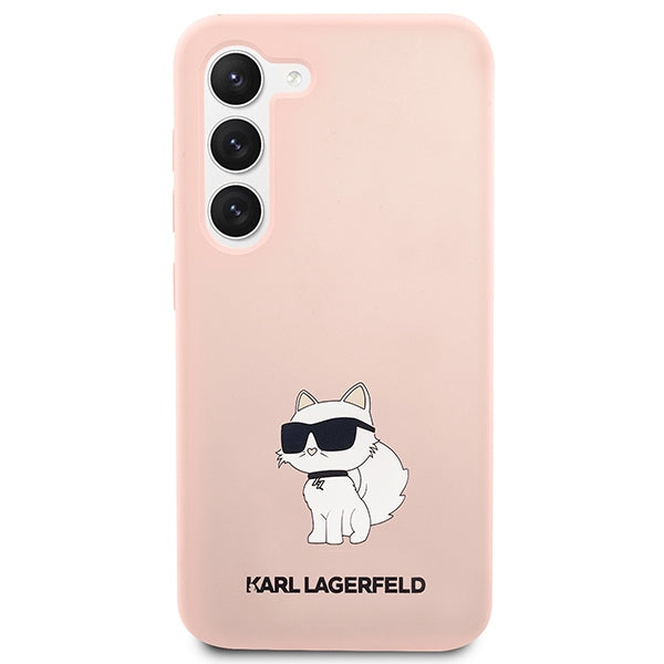 Karl Lagerfeld KLHCS23SSNCHBCP S23 S911 hardcase pink/pink Silicone Choupette
