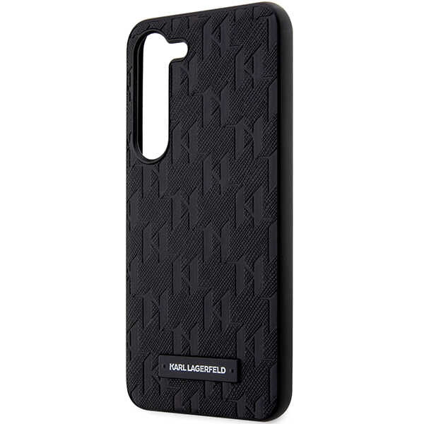 Karl Lagerfeld KLHCS23SSAKLHPK S23 S911 hardcase black/black Saffiano Mono Metal Logo